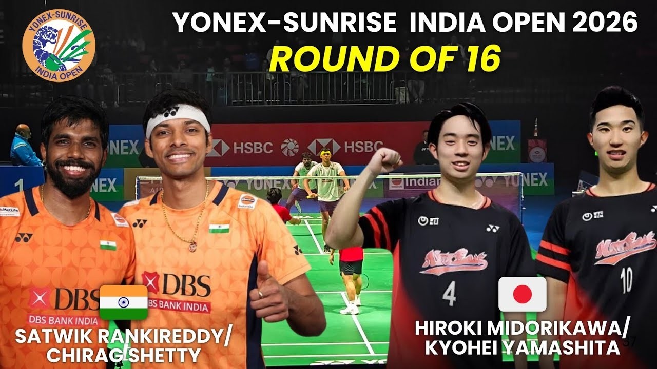 VIRAL MATCH!!! Satwik Rankireddy   Chirag Shetty vs Hiroki M  Kyohei Yamashita  India Open 2026   Ba