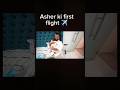 Asher ki first flight ✈️//#triggeredinsaan #malhanfamily #ytshorts #shortsfeed