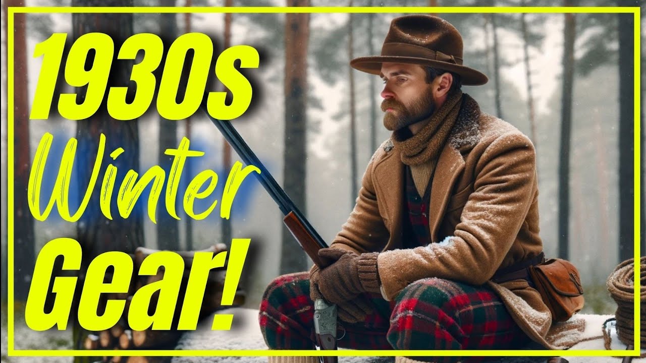 1930s Winter Outdoor Gear! [ Survival Items ]