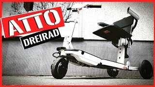 ATTO TRANSFORMER REVIEW, Movinglife Dreirad, Elektroroller, Escooter, Neuheit! Tutorial (DEU)