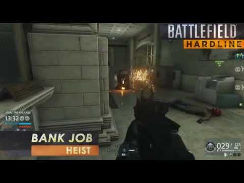 Battlefield Hardline Gameplay | Heist on Bank Job