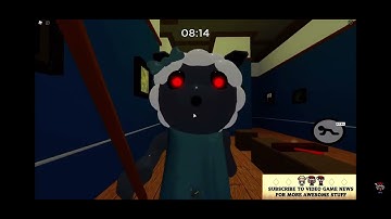 All piggy jump scares in reverse