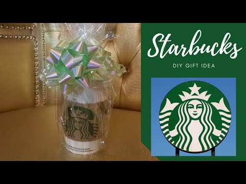 Easy Starbucks Cup Gift Idea » Homemade Heather