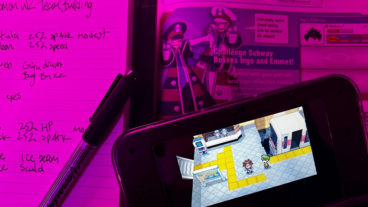 [Gen 5] Build my Battle Subway team with me! 