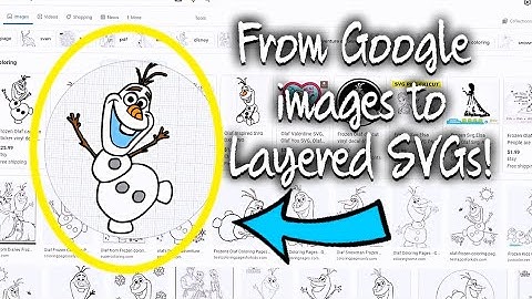 DIY: How to Layer Images From Google in Cricut Design Space. Frozen
