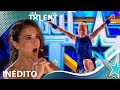 Esta pequeña ANIMADORA toca el cielo haciendo equipazo con papá | Inéditos | Got Talent 2023