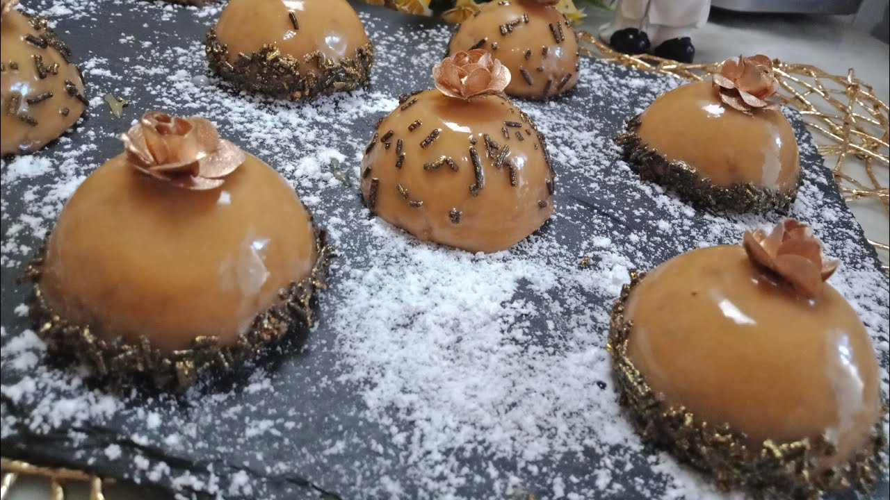 جديد حلويات 2020 صابلي القبة بذوق القهوا محشي شوكولاطة الطلاء وقلاصاج الكراميل روعة.سلطانة الحلويات