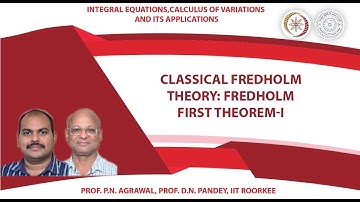 Classical Fredholm theory: Fredholm first theorem-I