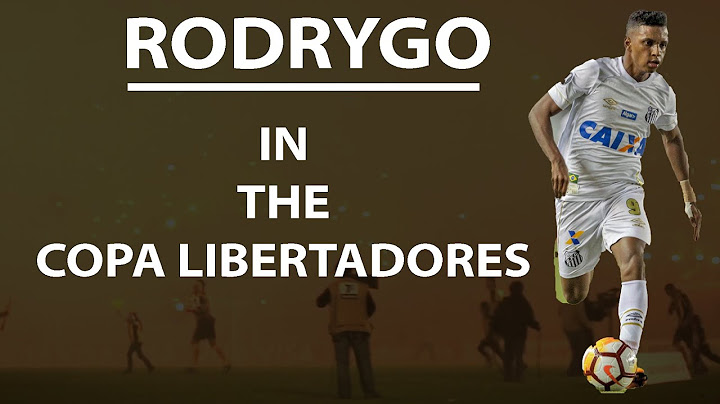 Rodrygo in the Copa Libertadores