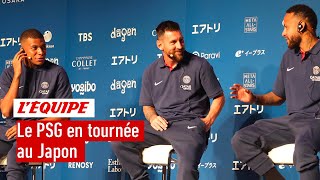 PSG : Neymar, Mbappé, Messi... Les images des Parisiens en tournée au Japon