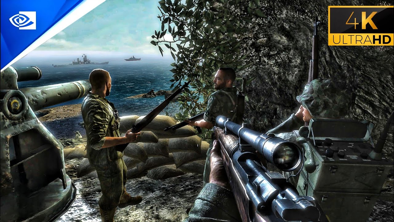 Battle of Peleliu: Artillery Ambush – Relentless | [4K 60FPS] – COD ...