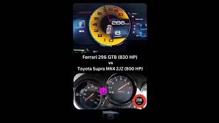 EP-20 FERRARI 296 GTB VS TOYOTA SUPRA MK4