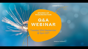 Q&A Webinar_Sparks of Regeneration