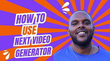 How to use Next Video Generator with Taja AI (NEW FEATURE TUTORIAL)