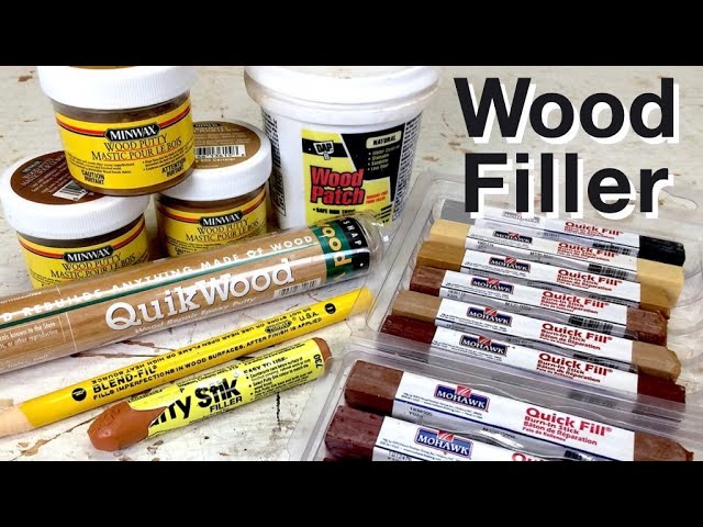 Wood Repair Kit for Furniture, 12 Colors Wood Filler with 8 Colors Wood  Repair M