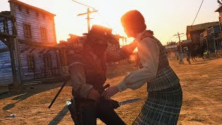 Red Dead Redemption: Combat & Funny Gameplay Moments - Compilation Vol.48 (Xbox One X)