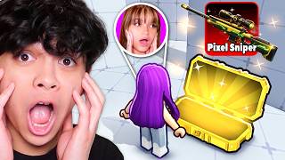 Surprising My Crush With Her DREAM SKIN in Roblox Rivals!