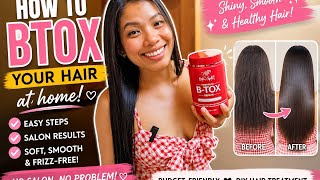 HOW I DID HAIR B-TOX AT HOME | I Belli Capelli Ravenna | Before & After