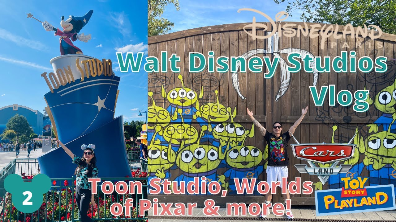 ディズニーランドパリvlog ウォルトディズニースタジオ編 Vol 2 トイストーリーランド カーズ アトラクションなど まだまだたくさん ミッキーマウスにも会えた Youtube