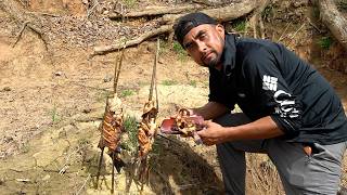 La Mejor Manera De Cocinar Un Pez En El Río , Pesca Y Cocina 