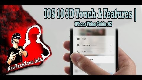 Enable 3D Touch in iphone 6s and 6s Plus | IOS 10 Tips