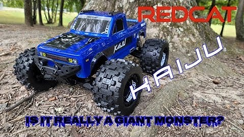 Redcat Kaiju First Run! Running 4s and 6s Ovonic Batteries