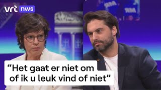 Bouchez (MR) en Van der Straeten (Groen) gaan in debat by VRT NWS 14,138 views 4 days ago 11 minutes, 47 seconds