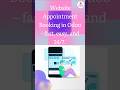 Odoo ERP Website Appointment Booking – Easy Online Scheduling for Your Business