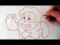 Como Desenhar Steven [Steven Universe] - (How to Draw Steven) - SLAY DESENHOS #344