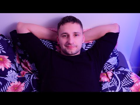ASMR Fall Asleep on Top of Me | gentle mouth sounds, soothing male whisper, personal attention+