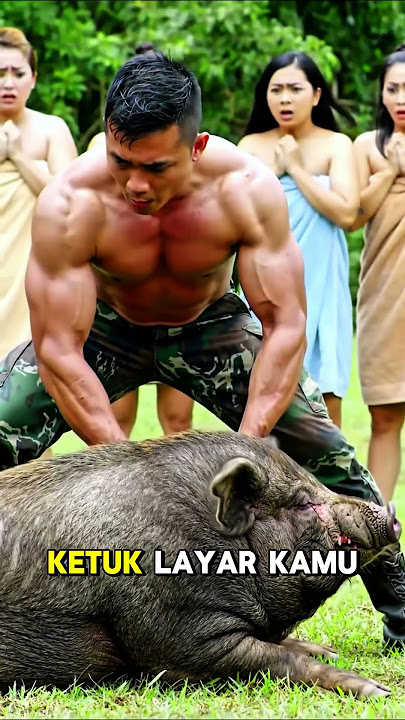 detik-detik menegangkan TNI Amankan babi ngepet #trending #trendingshorts #viralshorts