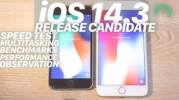 iOS 14.3 Release Candidate vs. iOS 14.2 - SPEED Test! Which is FASTER? [iOS 14.3 RC]