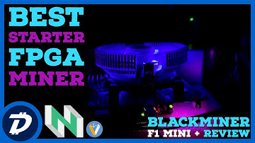 Best Starter FPGA Mining Rig - Hashaltcoin Blackminer F1 Mini + Plus Review | High Profits Low Power