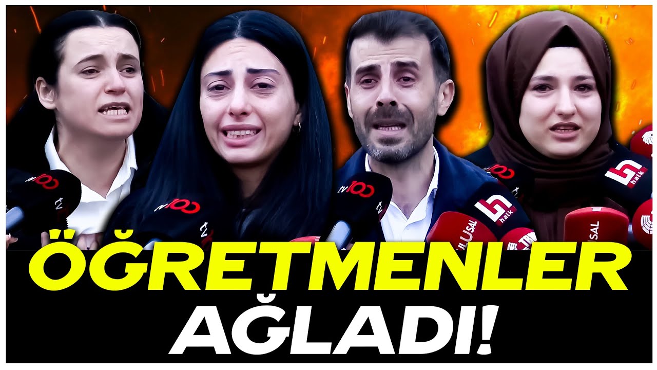 Mülakat mağduru öğretmenler hıçkıra hıçkıra ağladı! 