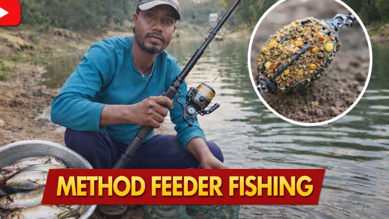 Super feeder in River Amazing fish rohu catches 💯 result 🐟 Ranjit fishinig 🐟🐟