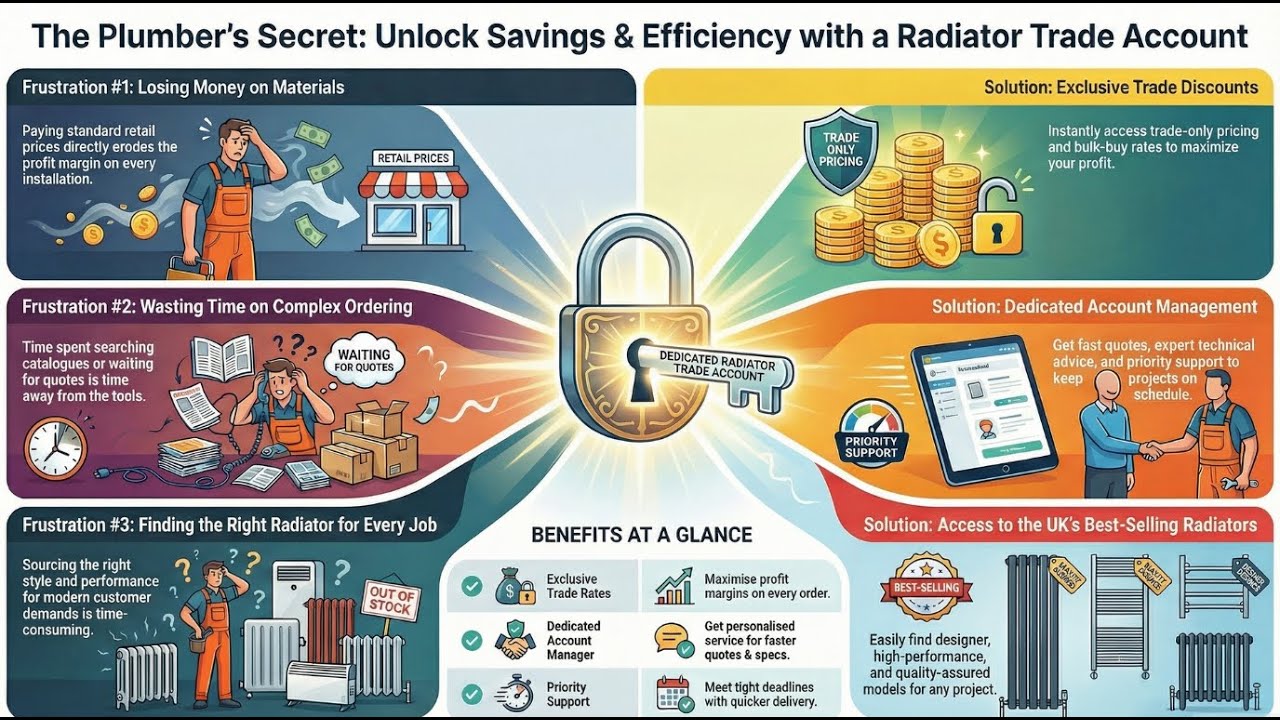 The Plumber's Secret: Open Your Radiator Hub Trade Account & Get Exclusive UK Discounts Today!