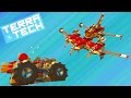 TerraTech #2 Игровой   про боевые машинки как конструктор лего Много машин танков самолетов