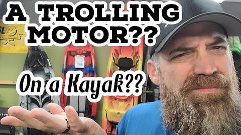 Trolling motors on fishing kayaks | What you need to know