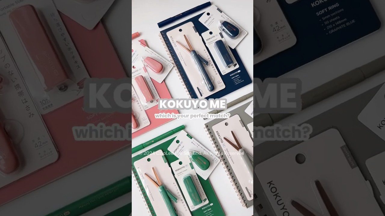 KOKUYO ME Colors: Pick Your Desk Vibe #shorts