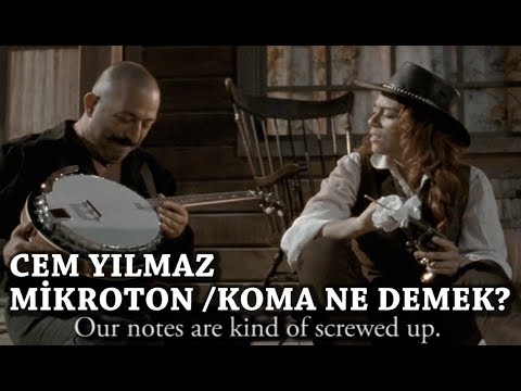 Cem Yılmaz koma / mikroton ne demek anlatıyor :)