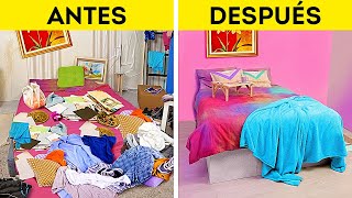 TRANSFORMACIÓN EXTREMA DE HABITACIONES || IDEAS DE DISEÑO GENIALES PARA TU HOGAR