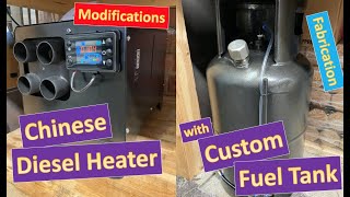 Chinese Diesel Heater Install - Setup, Modifications! - Campervan, Caravan or Workshop Install by Man-Made Hand-Made 2,056 views 2 years ago 9 minutes, 34 seconds
