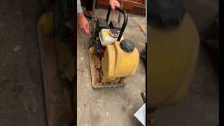 Wacker Plate VP1550 Low VIB - Honda Engine - Start up
