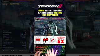 Tekken 8  King - Giant Swing Chain Grab Easiest Way (Tutorial)
