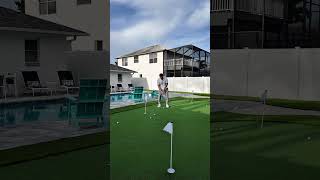 "🏝️ Welcome to your dream stay in Naples! Enjoy our stunning outdoor oasis featuring mini golf, a