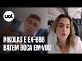 Nikolas ferreira e ana paula renault batem boca em voo veja vdeo