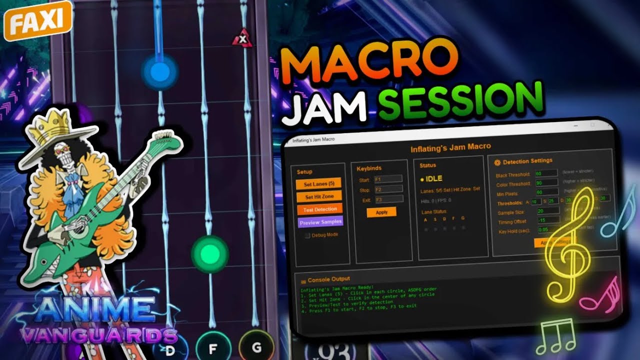Brook’s Jam Session Macro AV | Anime Vanguards