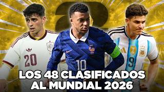 The 48 teams qualified for the 2026 World Cup ⚽ The 48 teams qualified for the 2026 World Cup ⚽