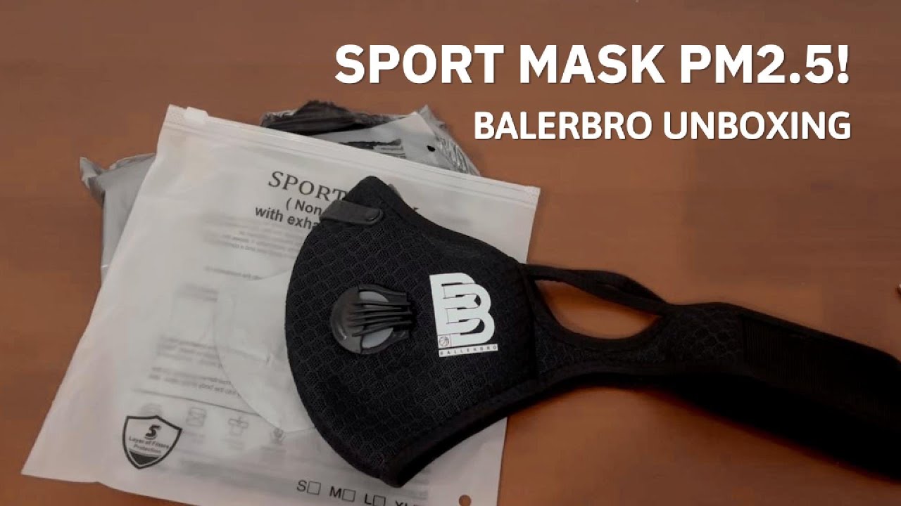 Unboxing Sport Mask Ballerbro PM2.5 – Nyaman Dipakai, Aman Saat Workout!