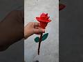 Hand Made Rose 🌹 || #clay #art #painting #rose #video #drawing #shorts